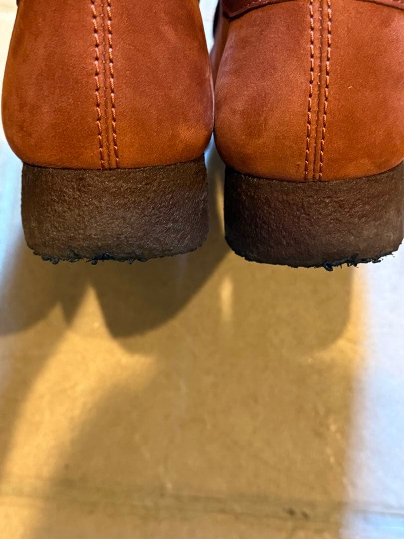 CLARKS originals Wallabee バーガンディスエード