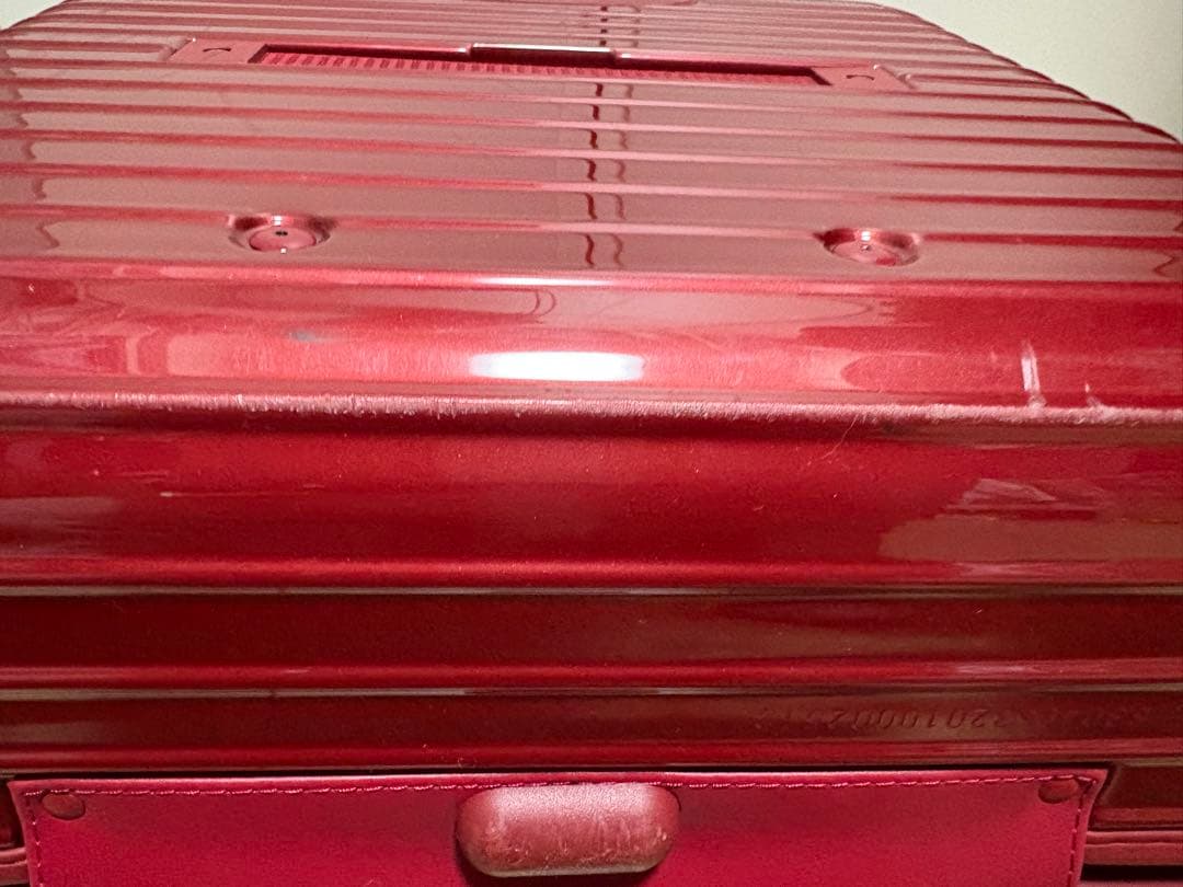 廃盤RIMOWAサルサデラックスビジネストロリー25L赤853.40