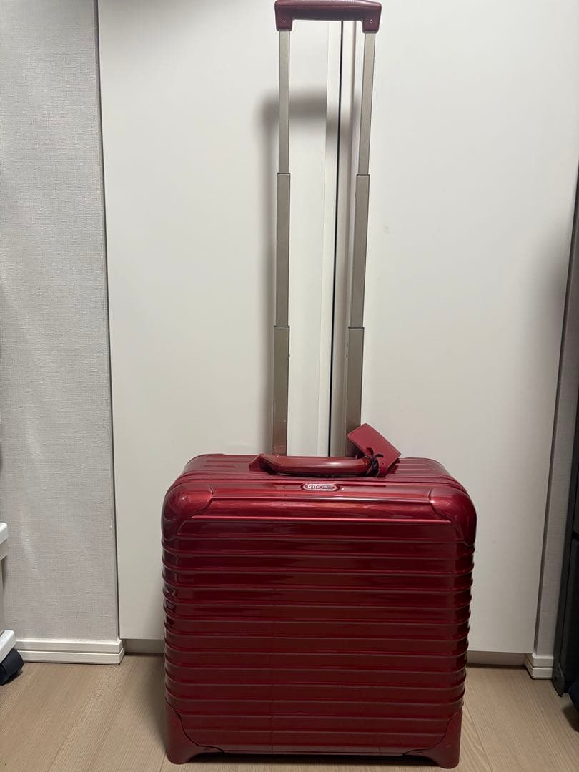 廃盤RIMOWAサルサデラックスビジネストロリー25L赤853.40