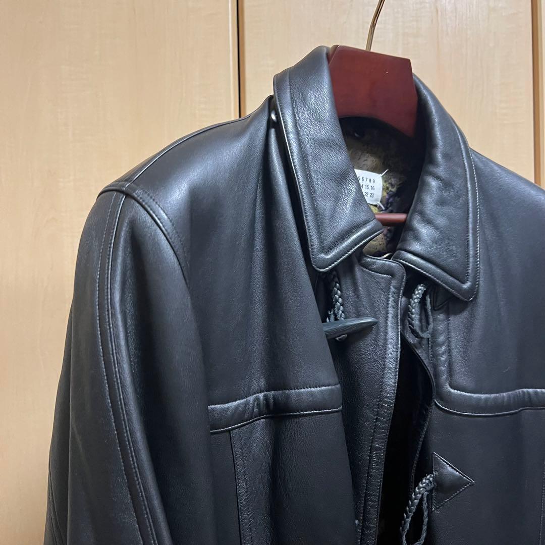 【希少】 Maison Martin Mariela フルレザー ダッフルコート