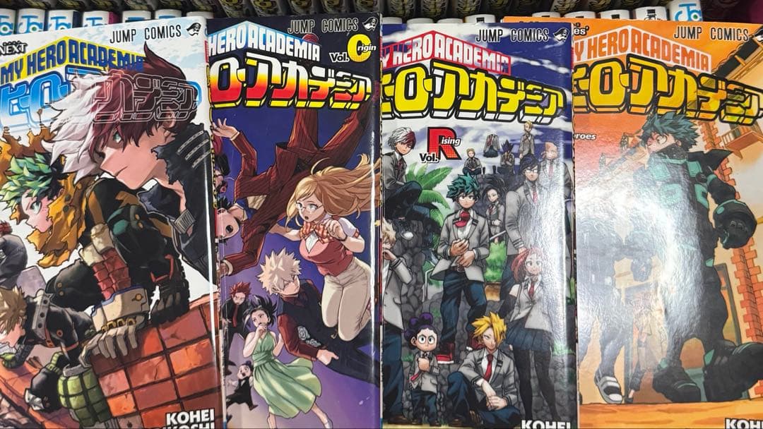 【美品】僕のヒーローアカデミア全巻セット＋劇場版入場特典4冊＋小説版