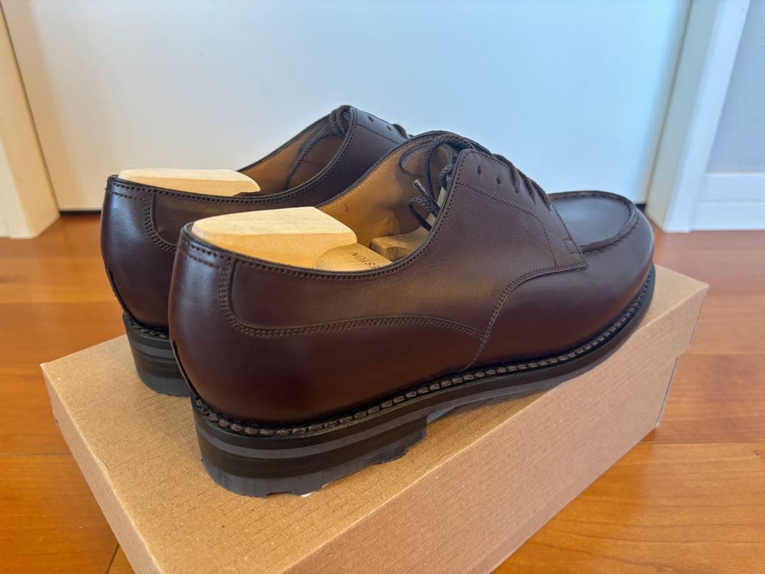 新品 J.M. WESTON Golf ゴルフ 641 6D 純正シューツリー付