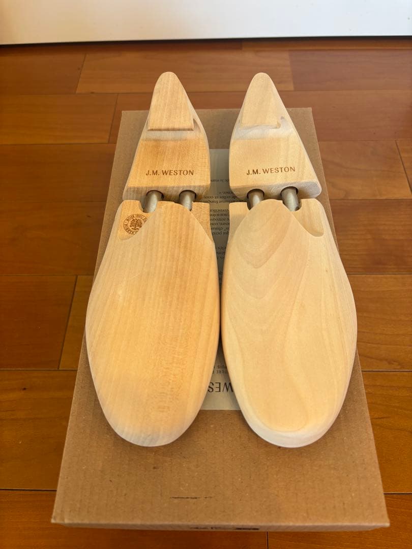 新品 J.M. WESTON Golf ゴルフ 641 6D 純正シューツリー付