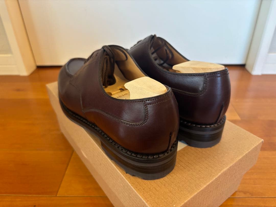 新品 J.M. WESTON Golf ゴルフ 641 6D 純正シューツリー付