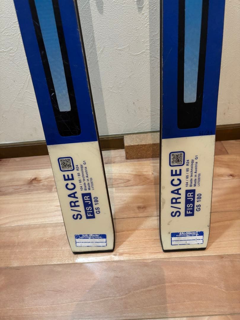 サロモン FIS GS 180 R24 X16ビンディング　チューンナップ済み