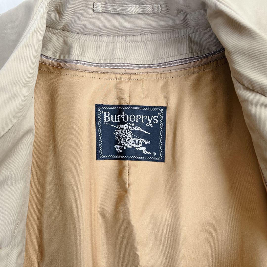 美品✨バーバリー ロング トレンチコート ハニーベージュ ウールライナー XL