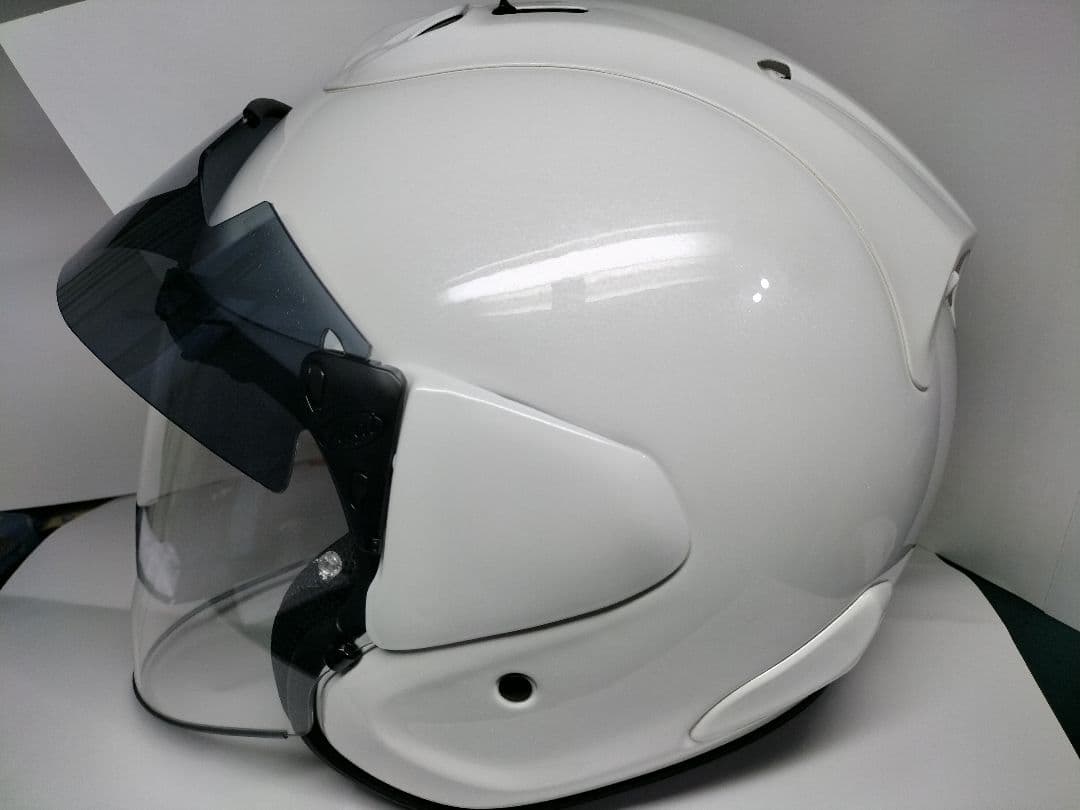 オマケ多数Arai VZ-RAM PLUS グラスホワイトMサイズ57〜58cm