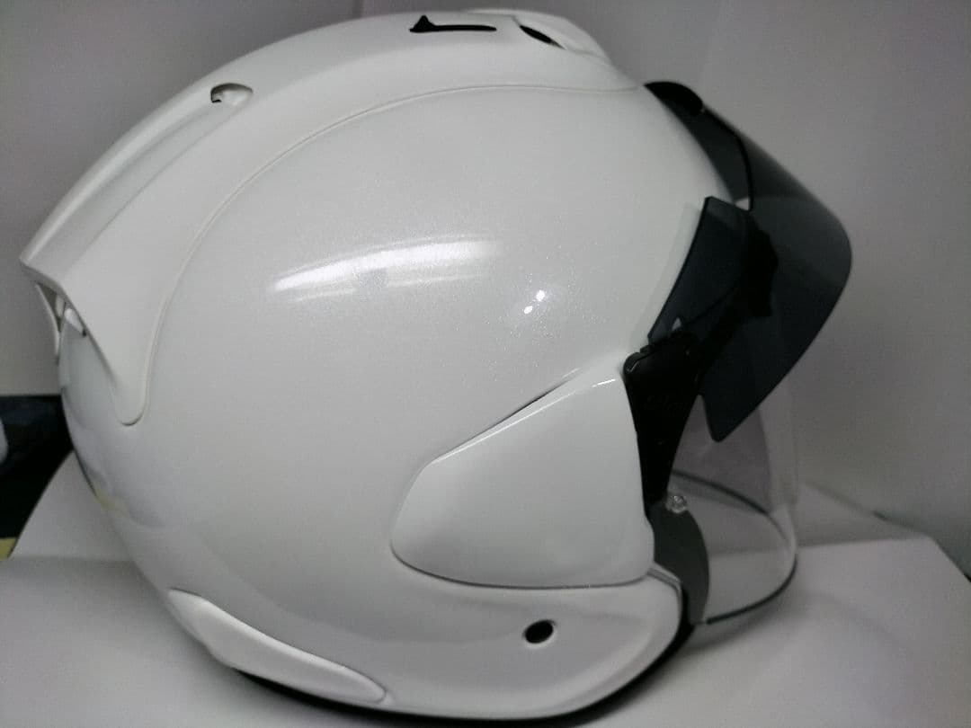 オマケ多数Arai VZ-RAM PLUS グラスホワイトMサイズ57〜58cm