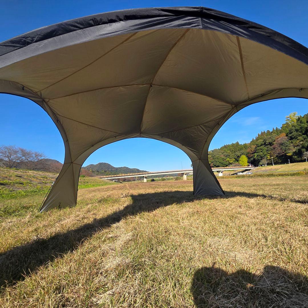 ShineTrip ドームシェルター　耐紫外線性UPF50+ 高さ2.3m