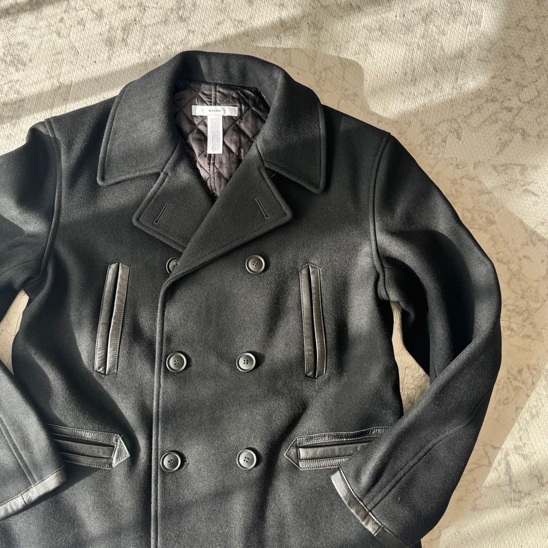 新品未使用 MASSES P-COAT Mサイズ マシス ピーコート キムタク着