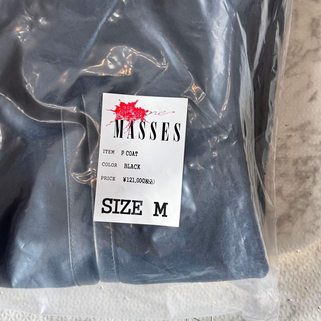 新品未使用 MASSES P-COAT Mサイズ マシス ピーコート キムタク着