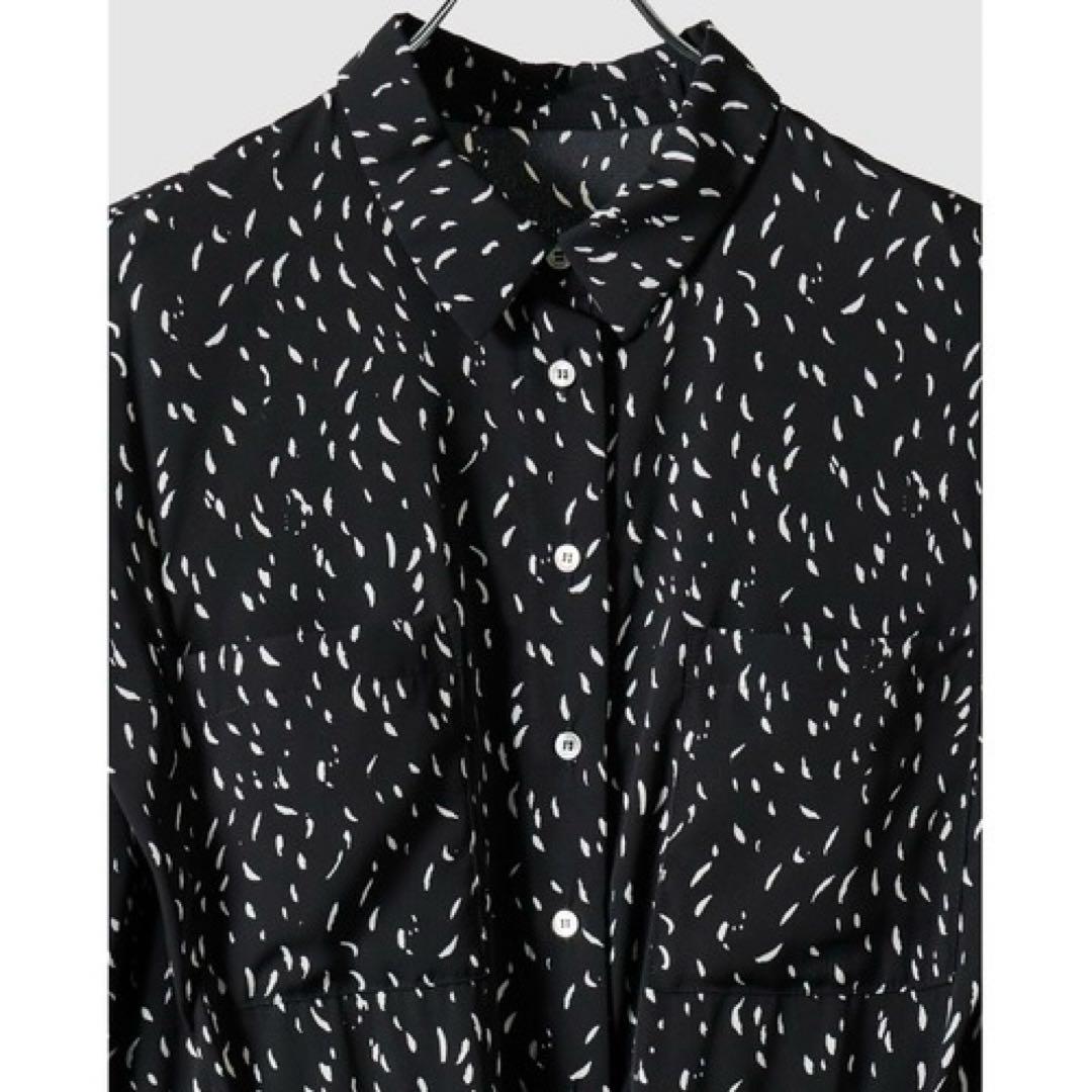 【新品未使用】CHIGNON プリント柄シャツコンビネゾン オールインワン完売品