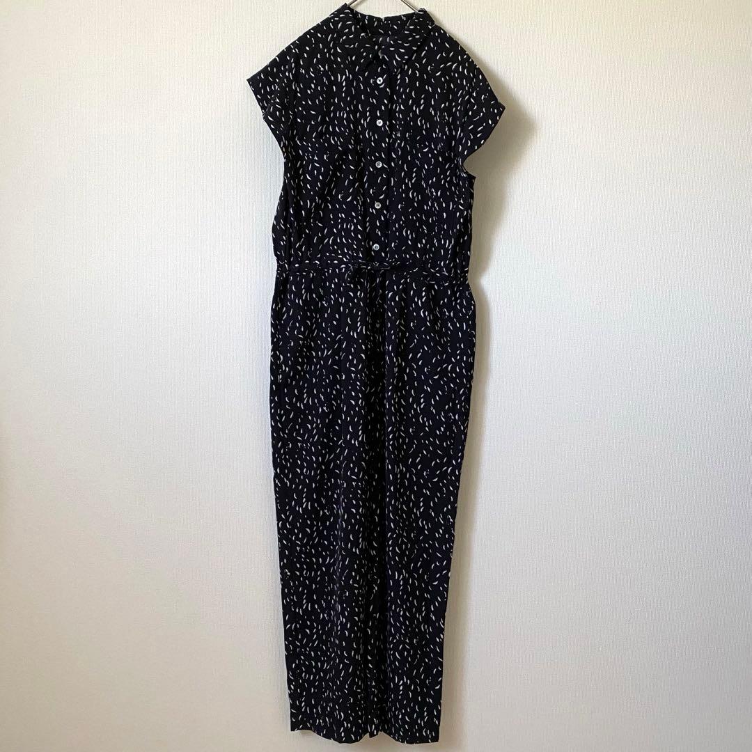 【新品未使用】CHIGNON プリント柄シャツコンビネゾン オールインワン完売品