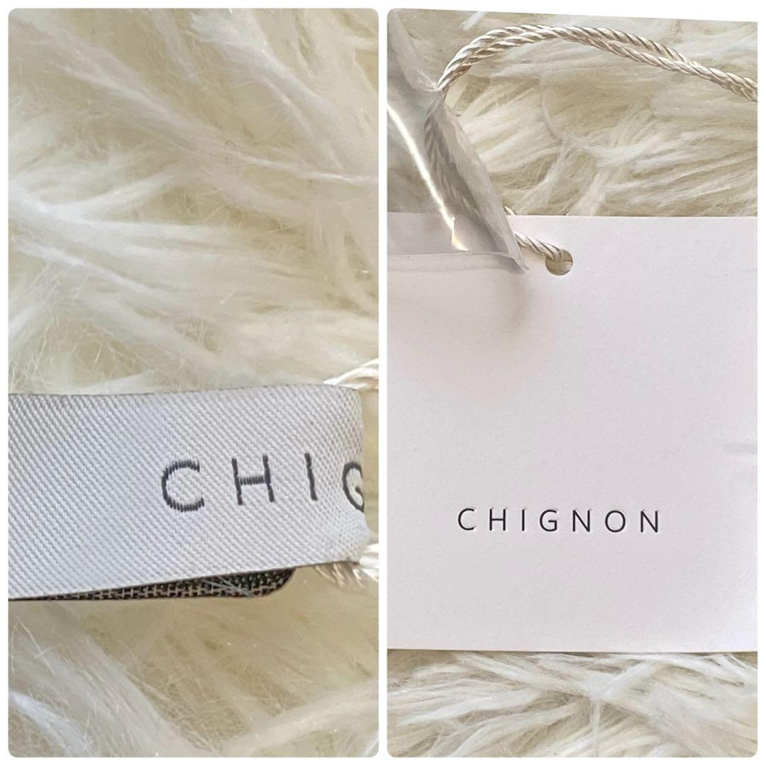 【新品未使用】CHIGNON プリント柄シャツコンビネゾン オールインワン完売品