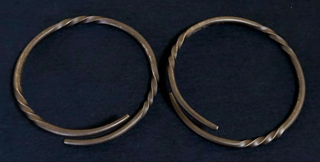 割引‼️「祖」吊釜道具 釜弦 大鐶 鎖 釜師 高橋敬典 共箱 (台①)