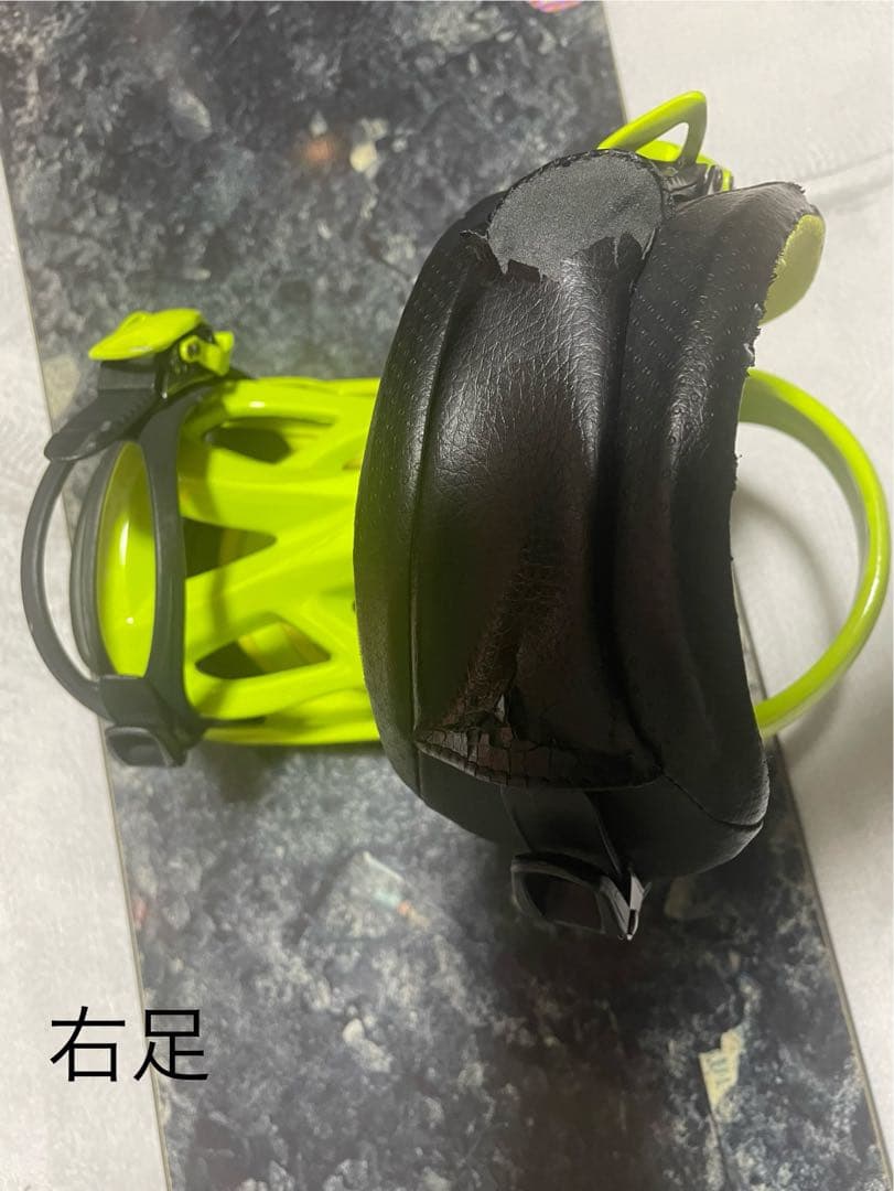 美品　Burton BLUNT スノーボード メンズ　バインディング(劣化有)付