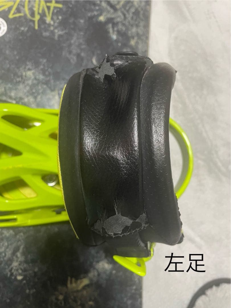 美品　Burton BLUNT スノーボード メンズ　バインディング(劣化有)付