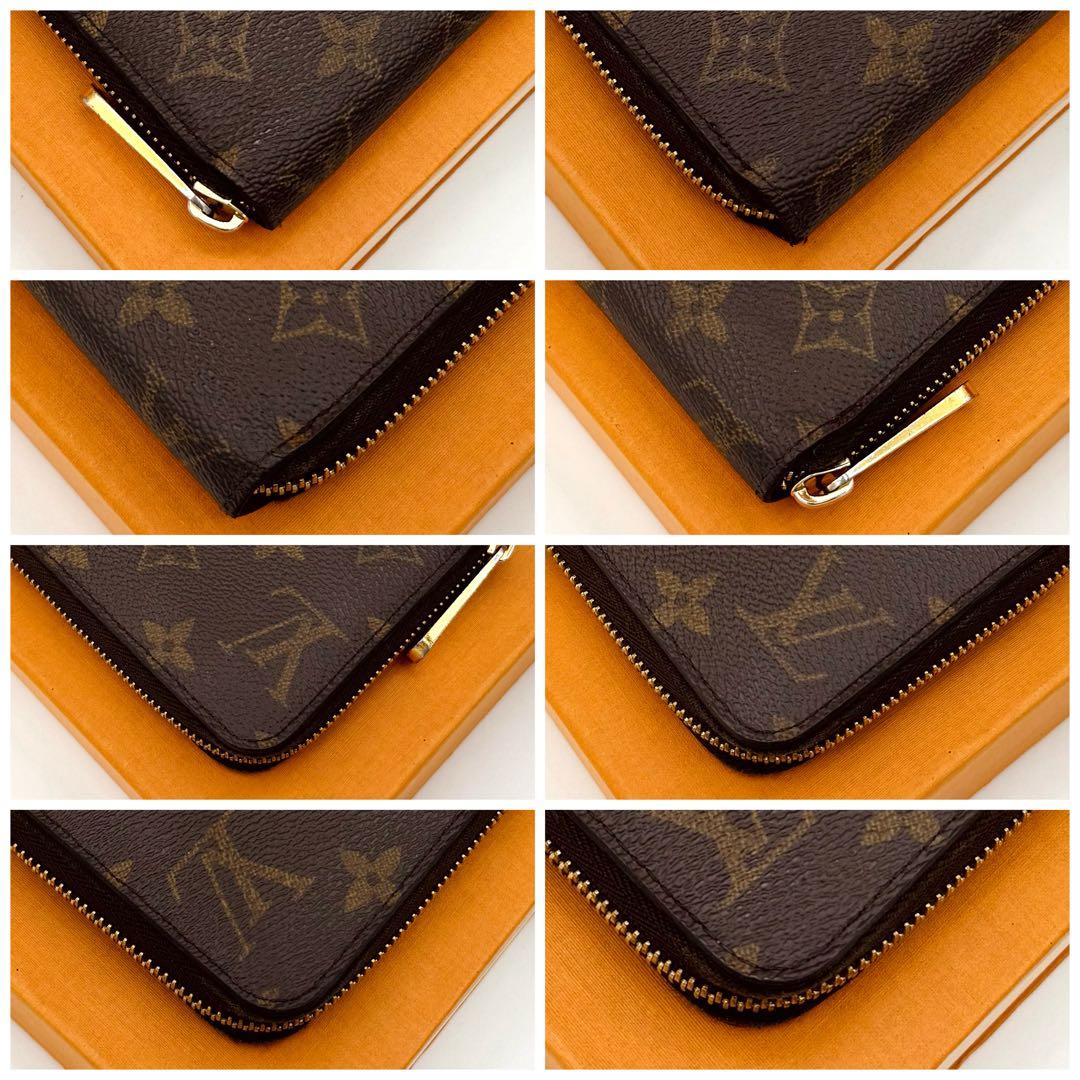 新型❣️ルイヴィトン モノグラム ラウンドファスナー ジッピーウォレット ピンク