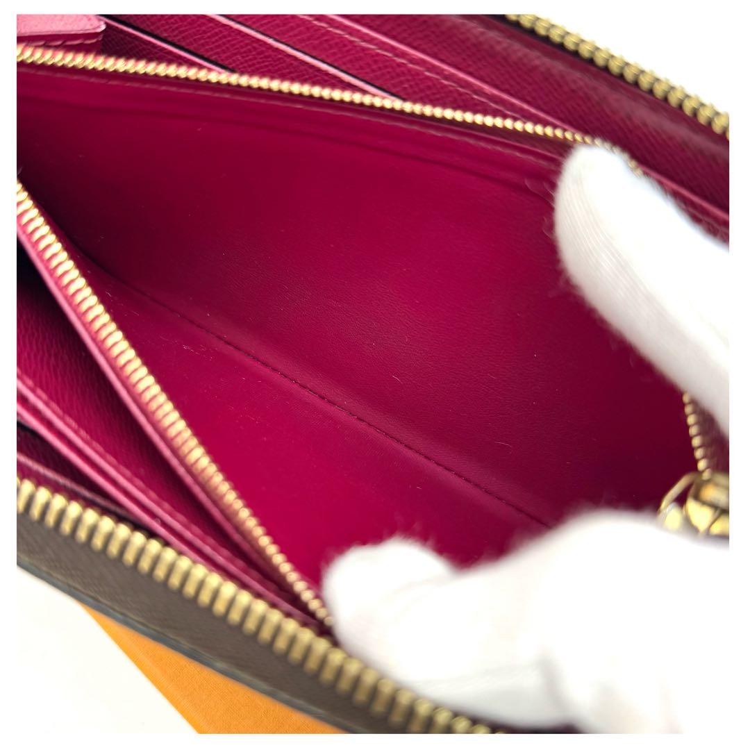 新型❣️ルイヴィトン モノグラム ラウンドファスナー ジッピーウォレット ピンク