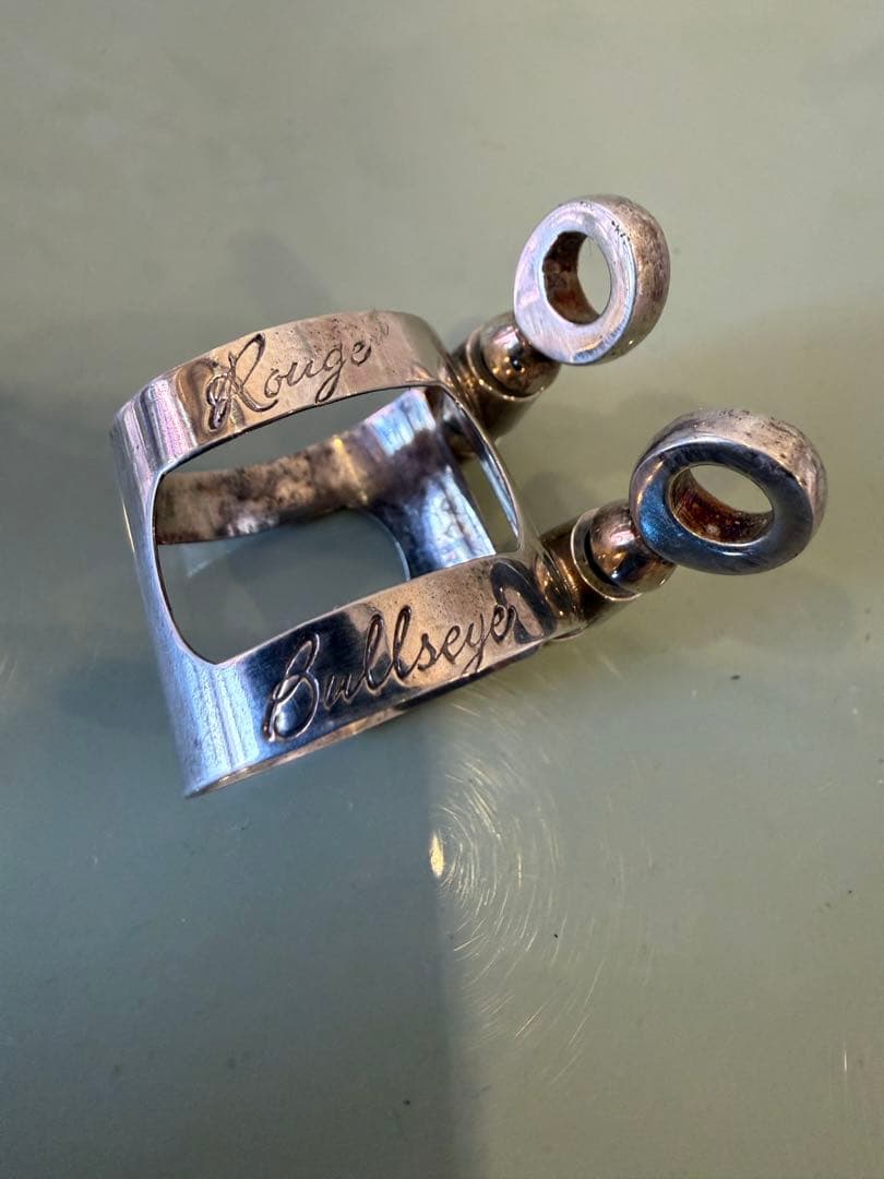 Y*M様 bullseye ブルズアイ ソプラノサックスラバー用 厚がけシルバー