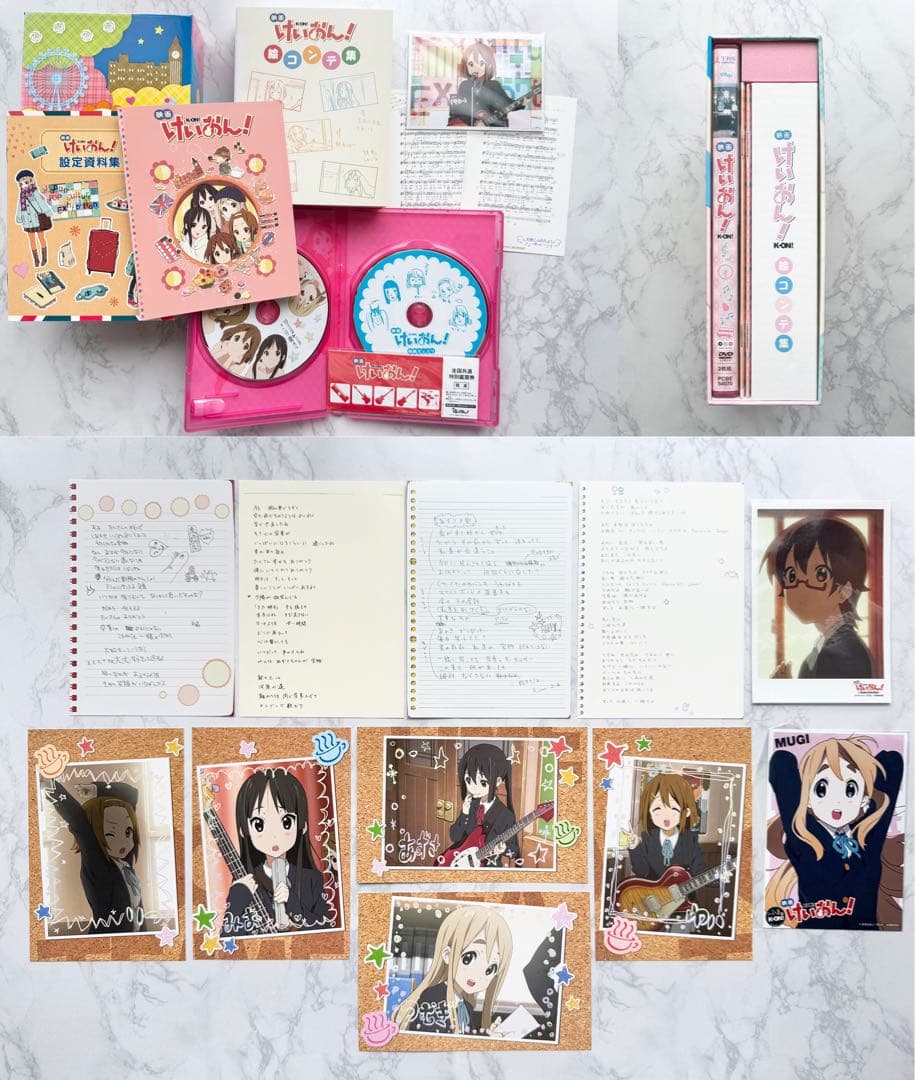 劇場版 けいおん DVD BOX ポストカード ブロマイド