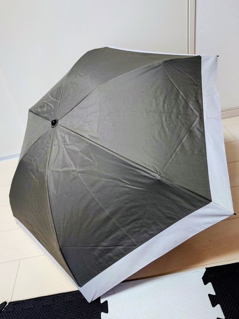 サンバリア100　3段折/コンビ　モスグレー