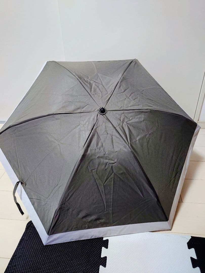 サンバリア100　3段折/コンビ　モスグレー