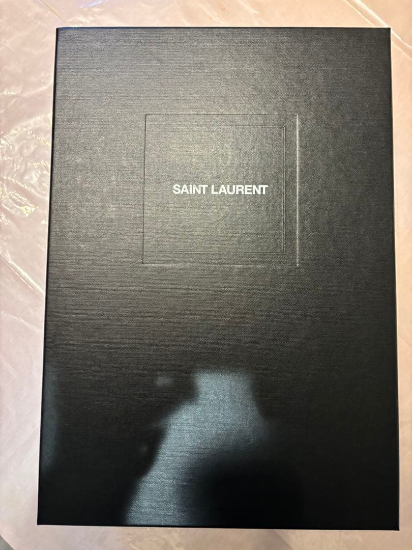 【新品未使用】大特価SAINT LAURENT レッド スエード シューズ