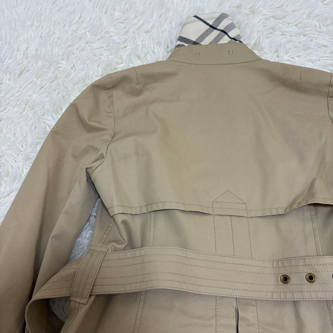 BURBERRY BLUE LABEL　トレンチコート　ライナー付　ベルト　38