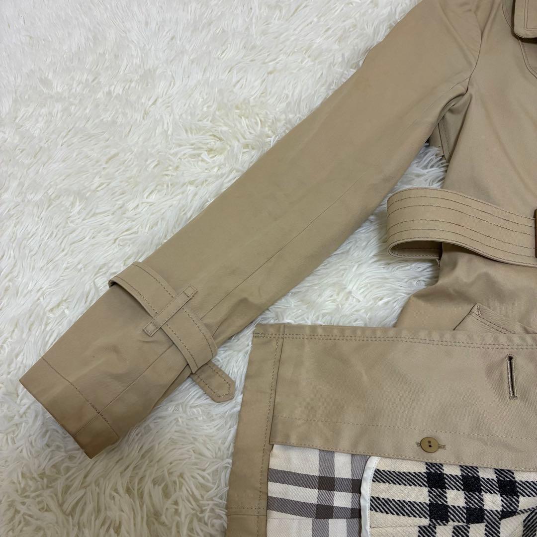 BURBERRY BLUE LABEL　トレンチコート　ライナー付　ベルト　38