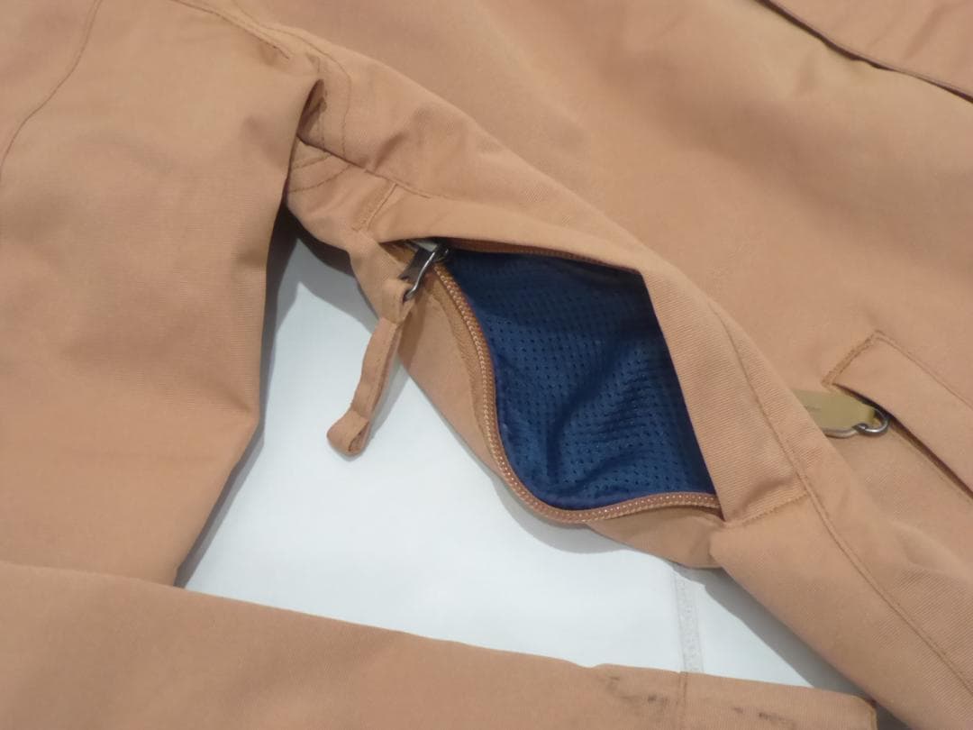 ■タグ付き未使用品！arg インナーベスト付きスノーボードジャケット Sサイズ