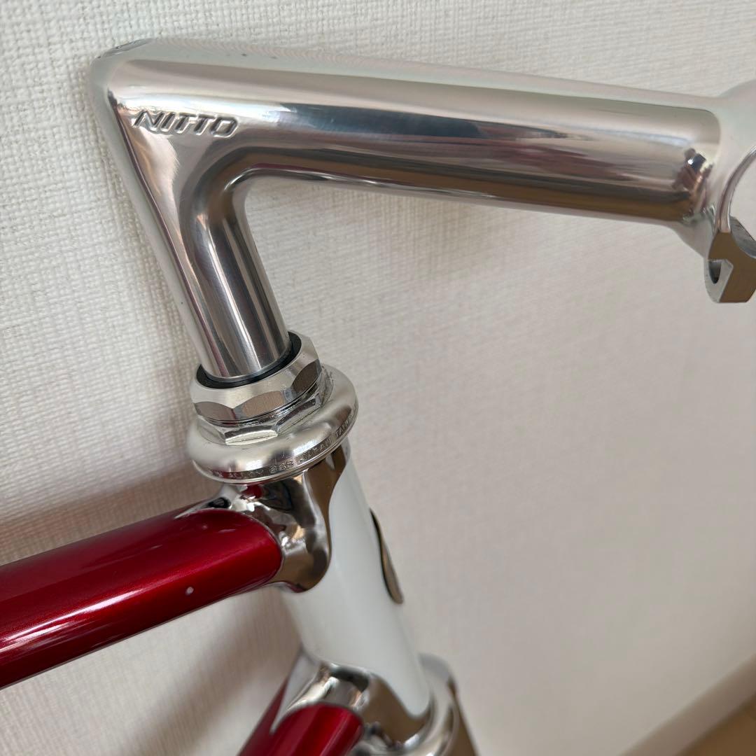 Bellatte ベラーテ クロモリフレームセット　ステム BB付き