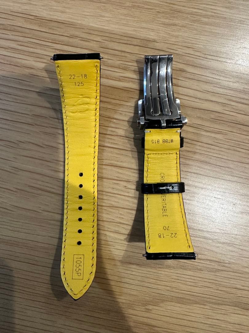 ブライトリング　レザーベルト　純正