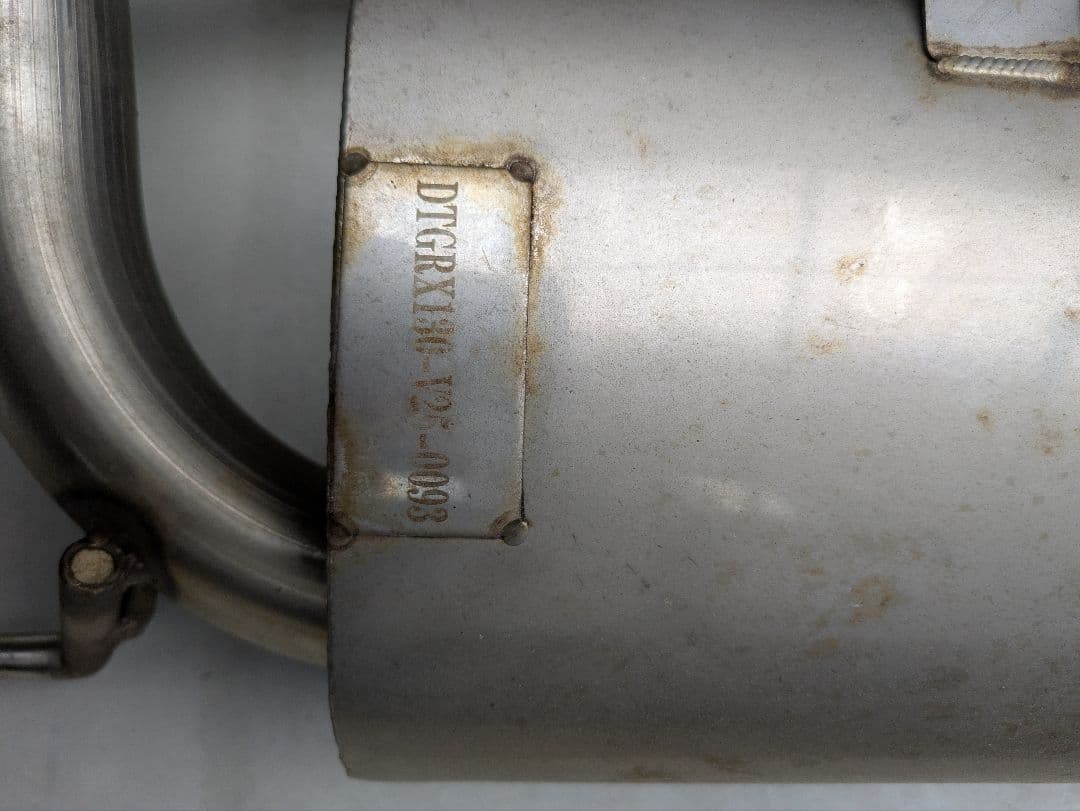 EXART ivsc Exhaust system マークX　マフラー