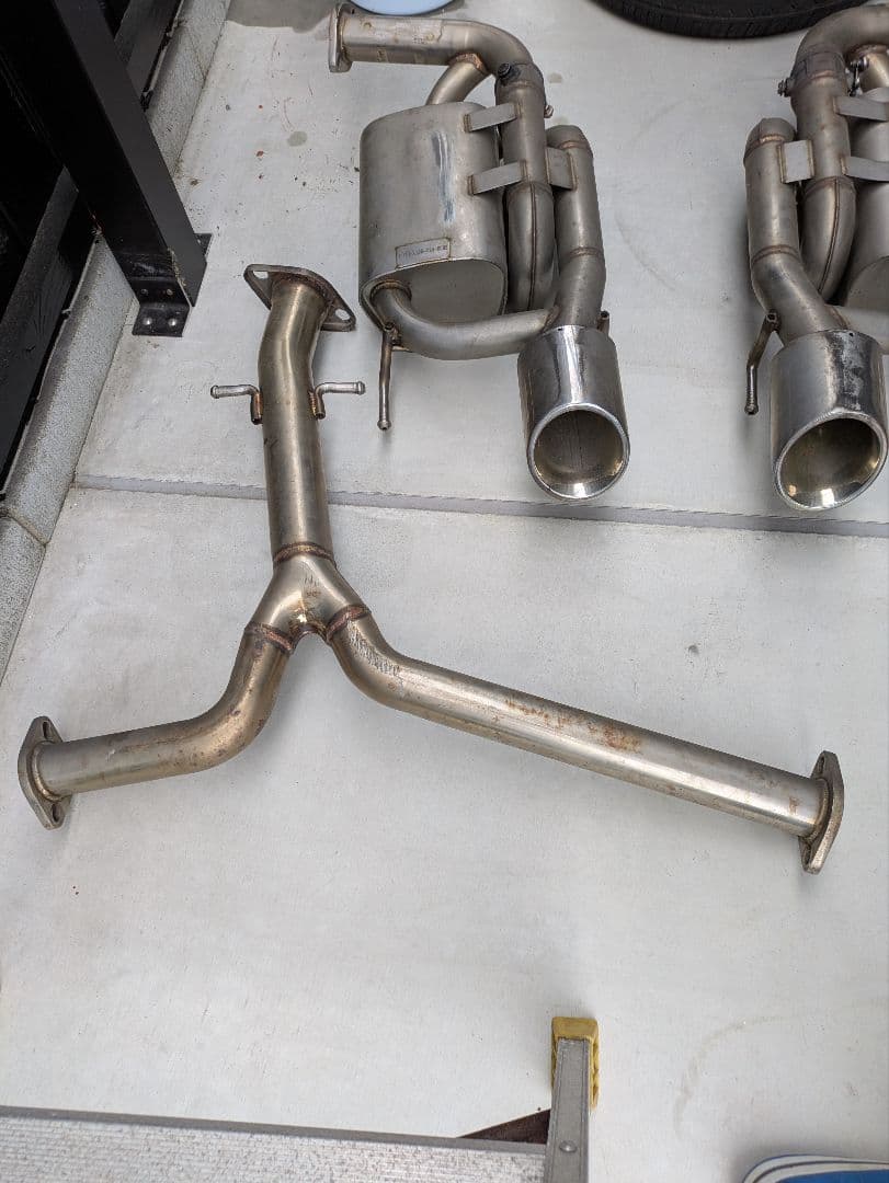 EXART ivsc Exhaust system マークX　マフラー