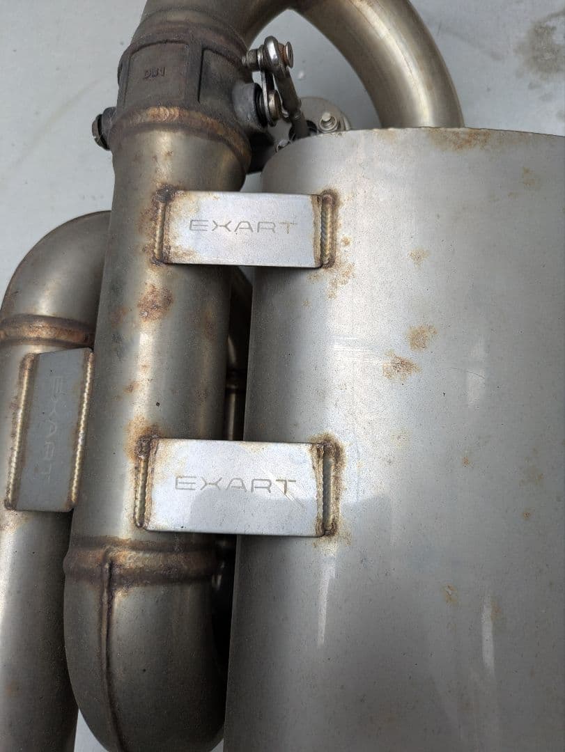 EXART ivsc Exhaust system マークX　マフラー