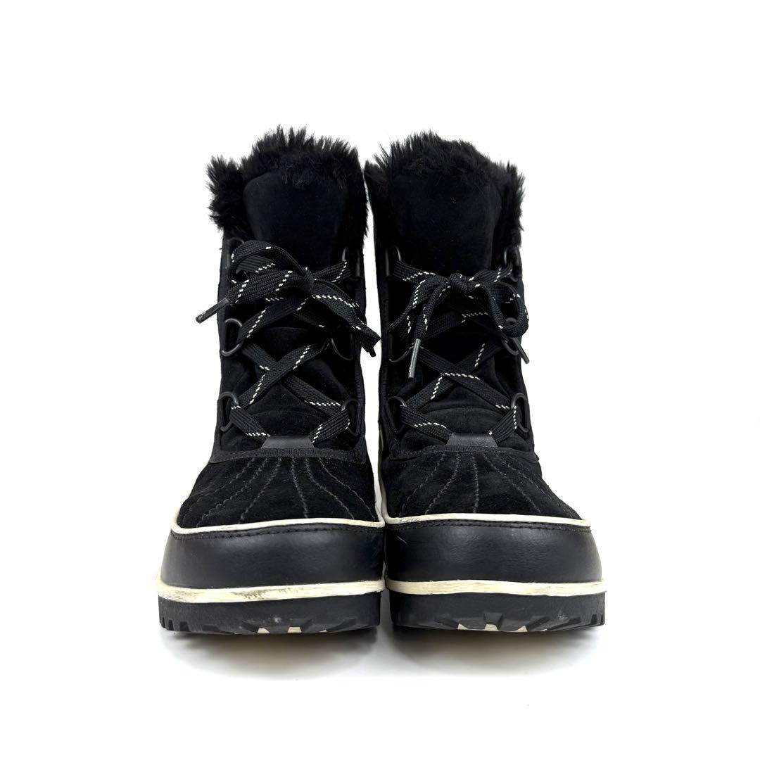 ソレル　スエード　ウィンターブーツ　スノーブーツ　　ファー　25cm