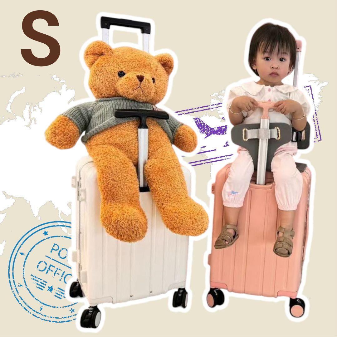 スーツケース キャリーケース 子どもが乗れる キッズキャリー 機内持込可 S