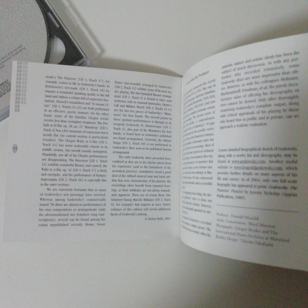 レオポルト・ゴドフスキー　コロンビア/ブランズウィック録音全集vol .1