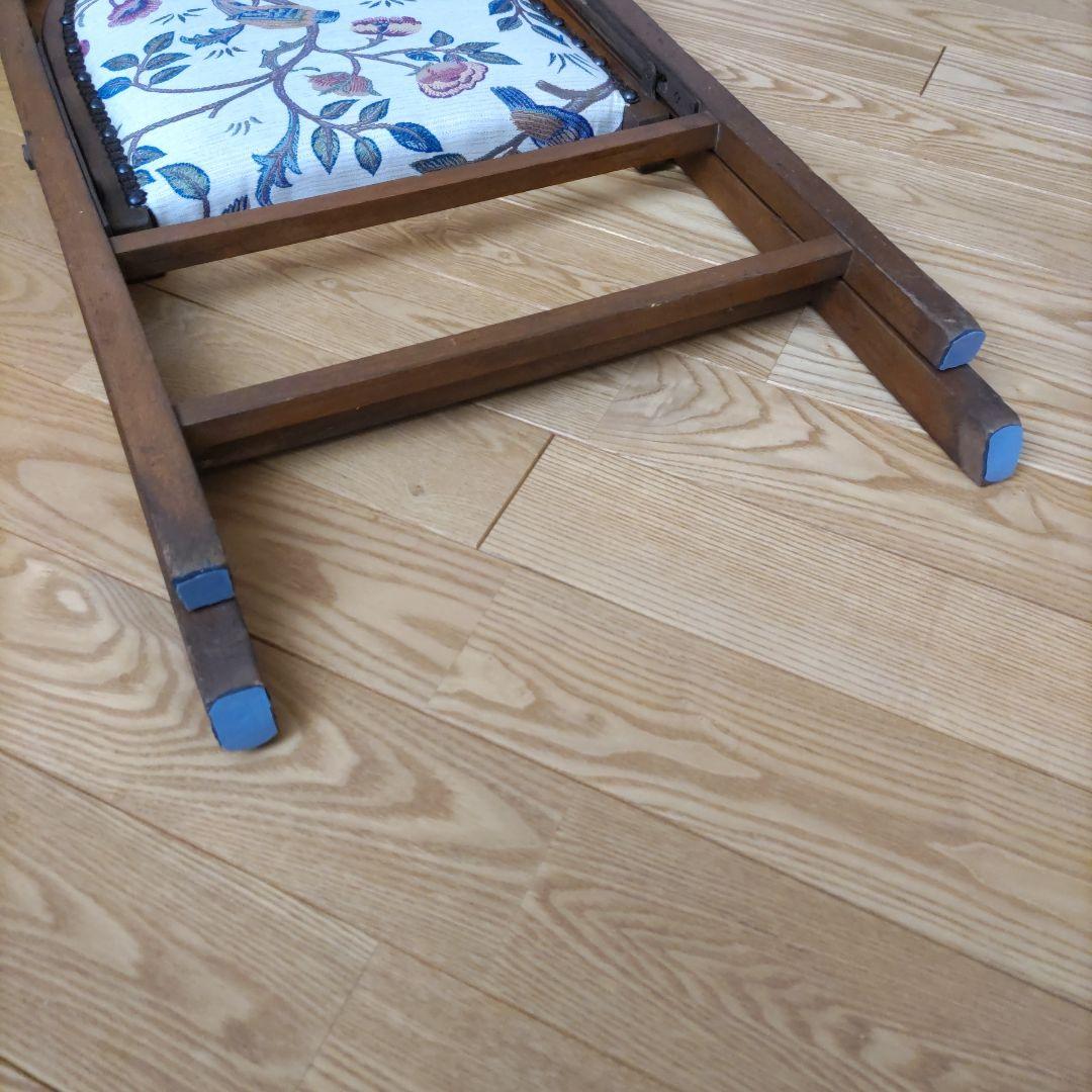 折り畳み椅子 William Morris アンティーク 家具 最終値下