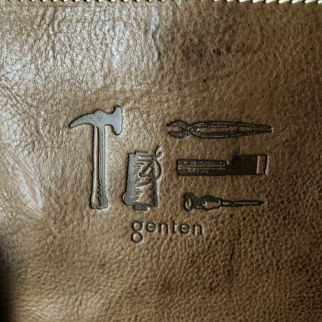✨美品✨ genten トートバッグ ブラウン系 A4収納