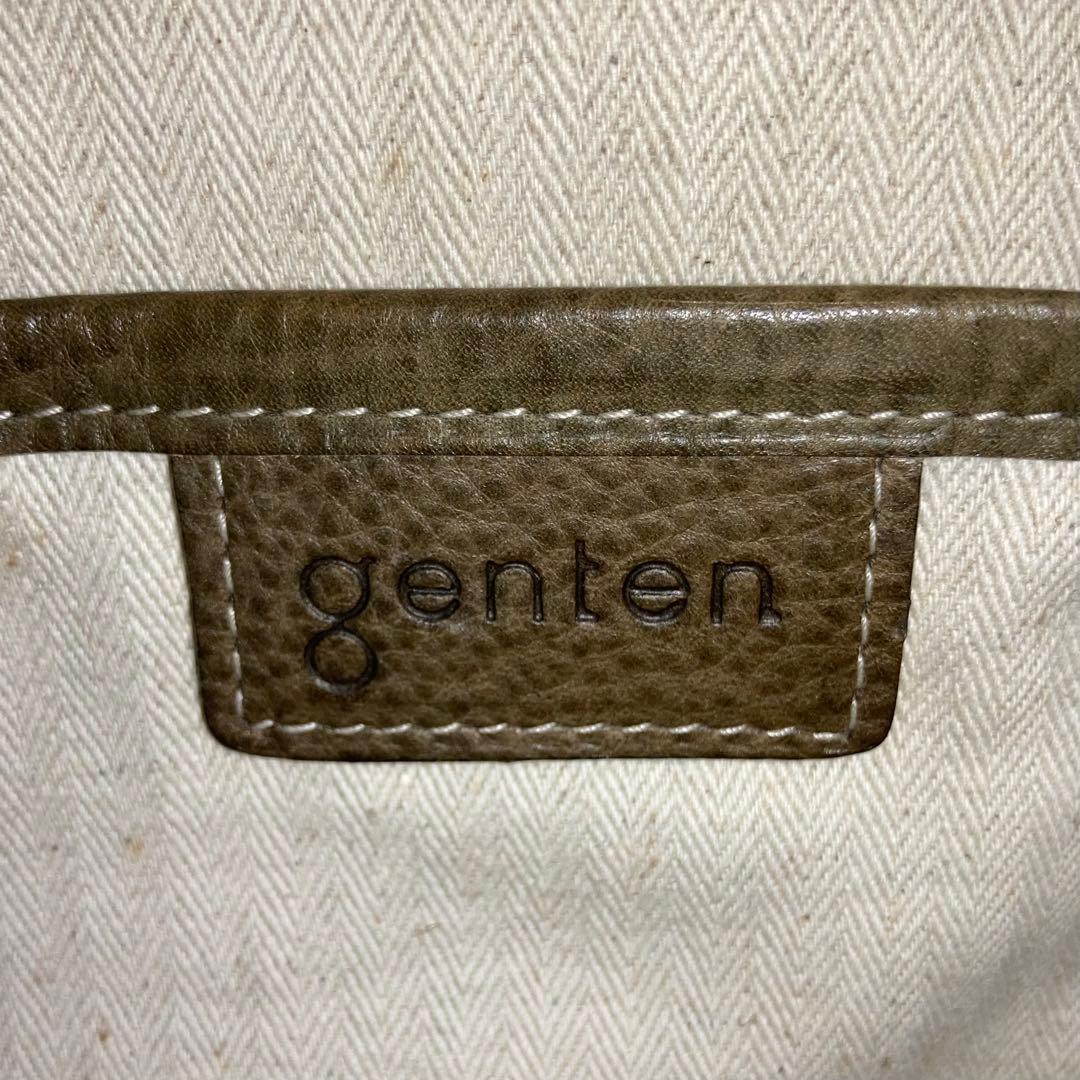 ✨美品✨ genten トートバッグ ブラウン系 A4収納