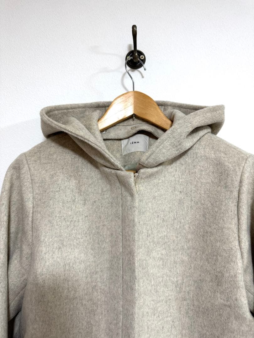 イエナ　IENA 二重織りシャルムハーフコート　38