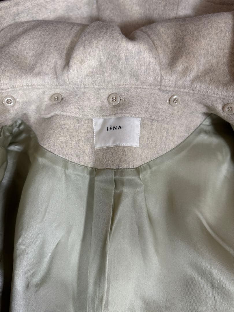 イエナ　IENA 二重織りシャルムハーフコート　38