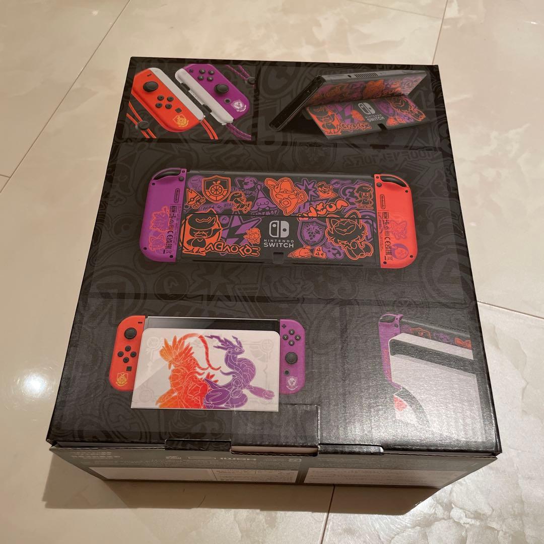 Nintendo Switch 有機ELモデル スカーレット・バイオレット