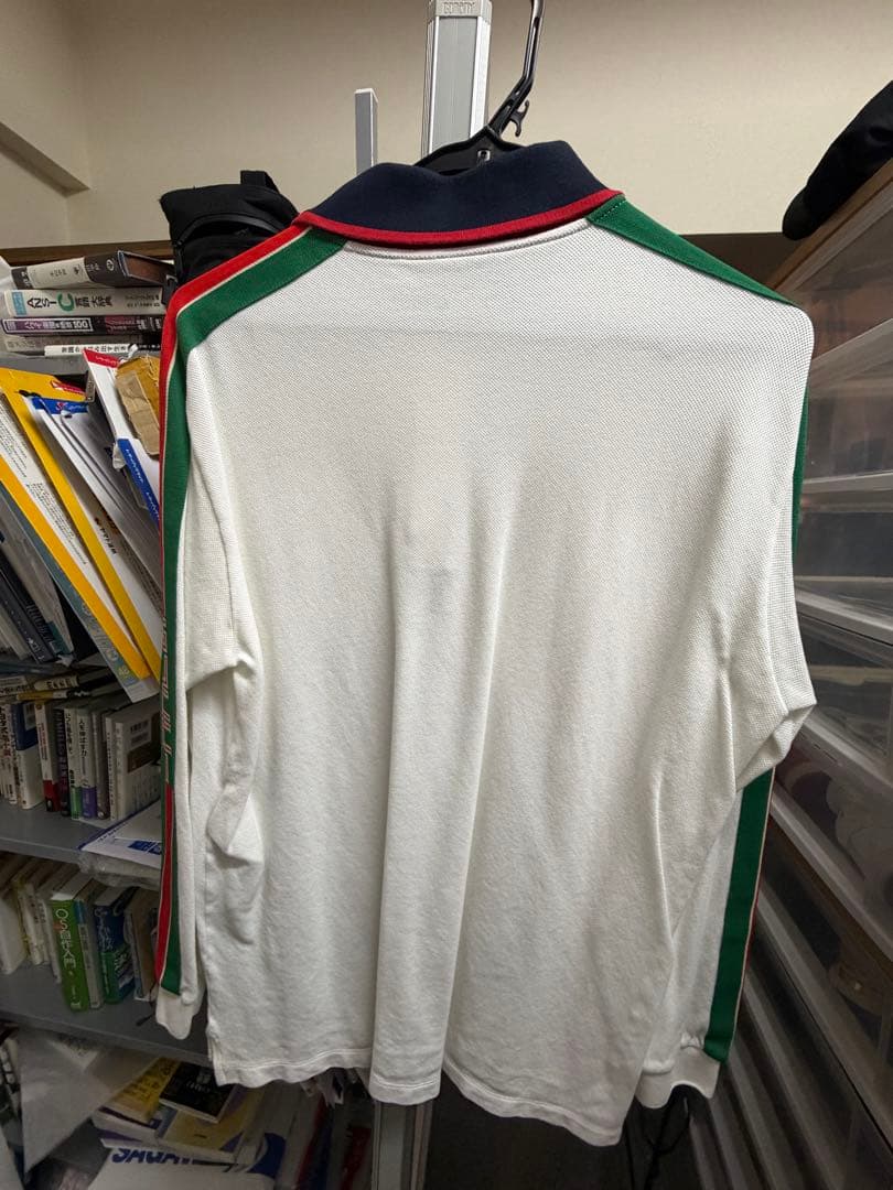 GUCCI 長袖ポロシャツ ホワイト