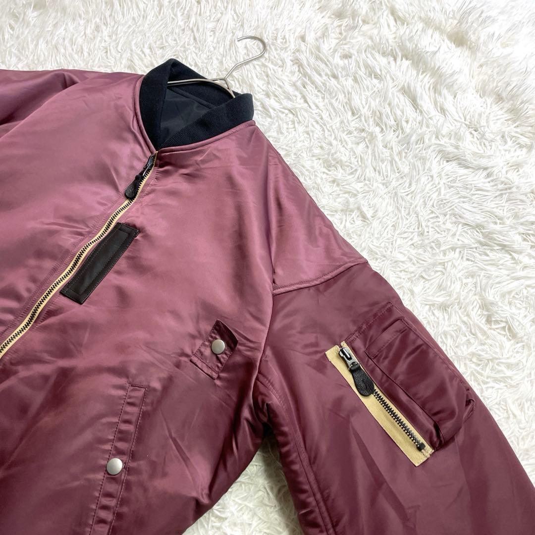 美品✨ ES:S エス リバーシブル ボンバージャケット MA-1 size4