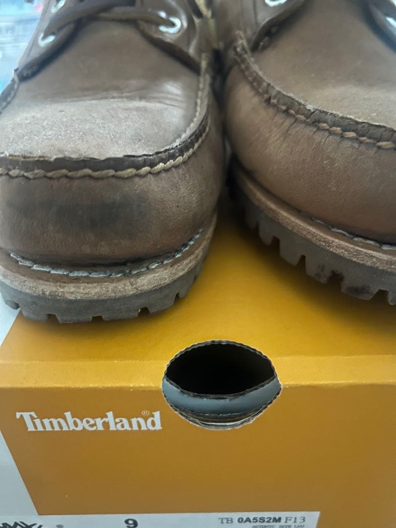 Timberland 3eye 27 モカシン デッキーシューズ