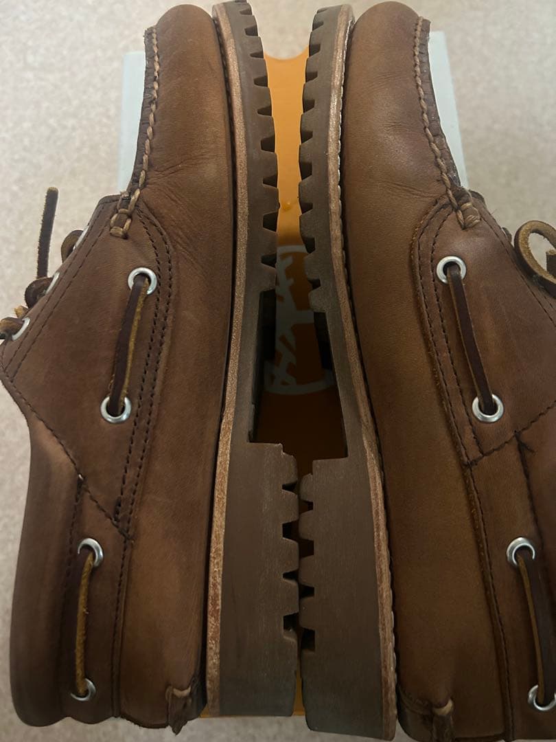 Timberland 3eye 27 モカシン デッキーシューズ