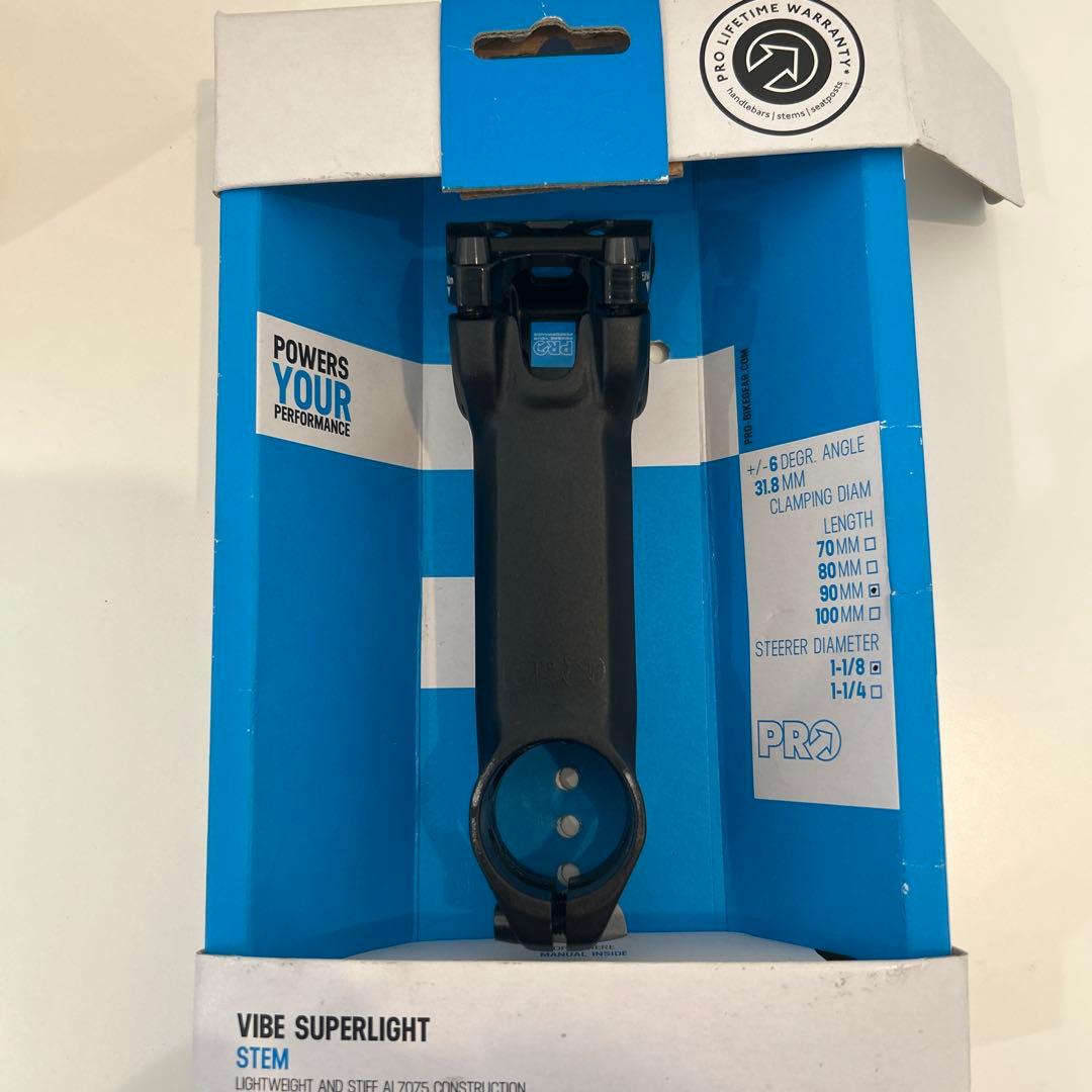 シマノPRO VIBE SUPERLIGHT STEM 100mm